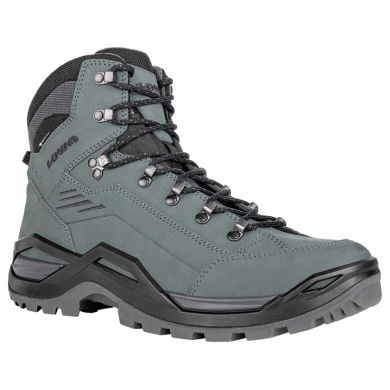 Lowa Hiking Shoes Renegade EVO Mid GTX (All-Terrain, Nubuck Leather, Waterproof) Smoke Green/Grey Men's